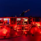 Löschfahrzeug in Rot