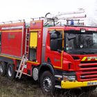 Löschfahrzeug (Wasserwerfer) der Firma Rhodia Ottmarsheim