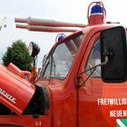 Löschkanone des Feuerwehrautos