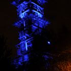 Löschturm zur blauen Stunde