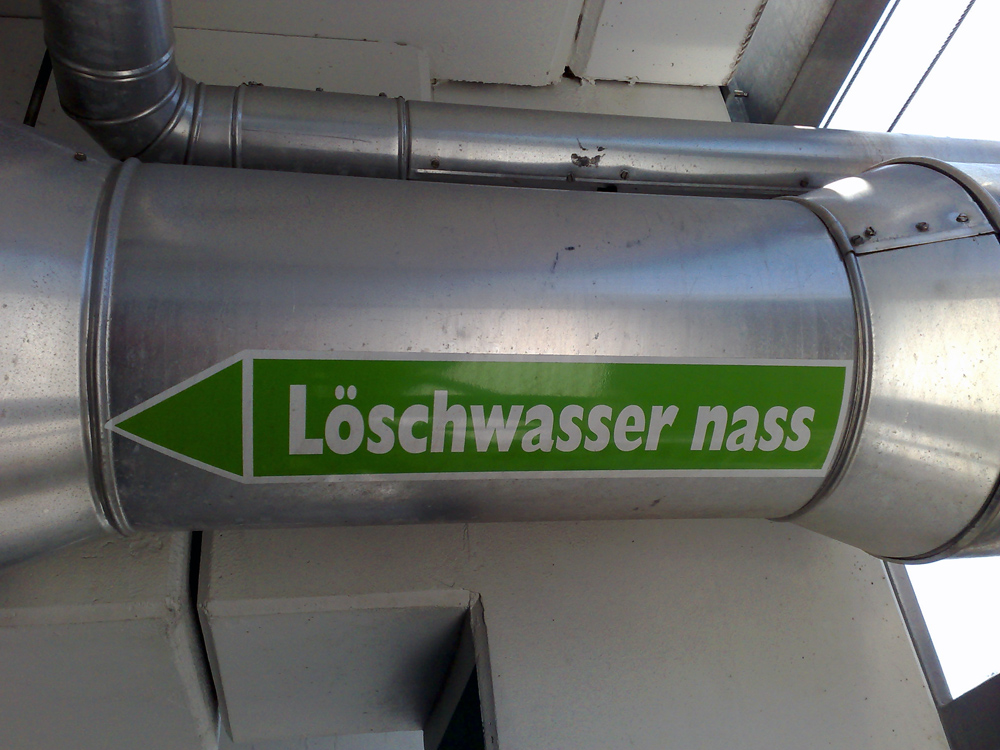 Löschwasser-----> Jetzt auch in nass erhältlich!!!