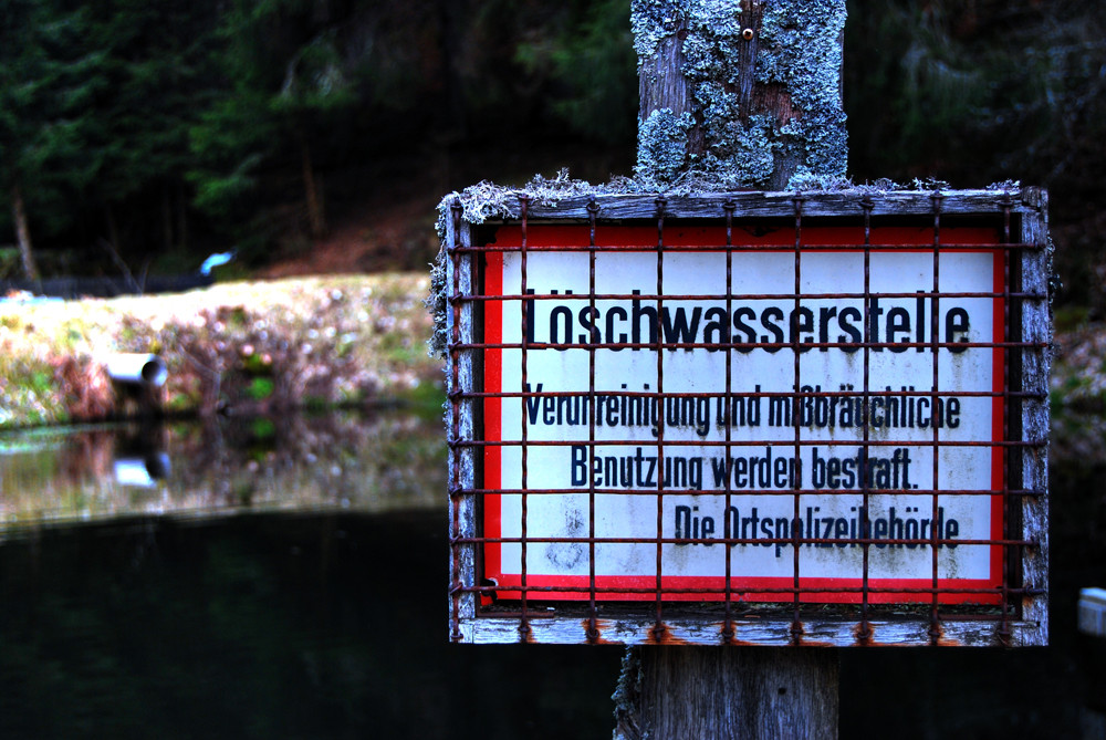 Löschwasserstelle