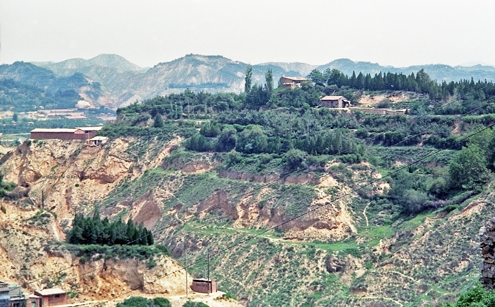 Lößlandschaft am Gelben Fluß ( Huang He)