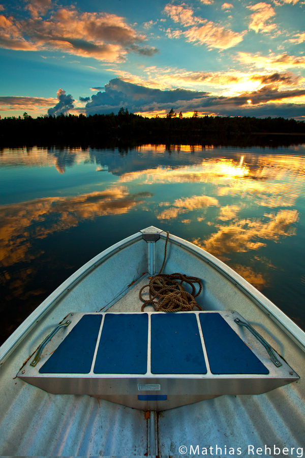 Lövsjön Sweden - Sunset