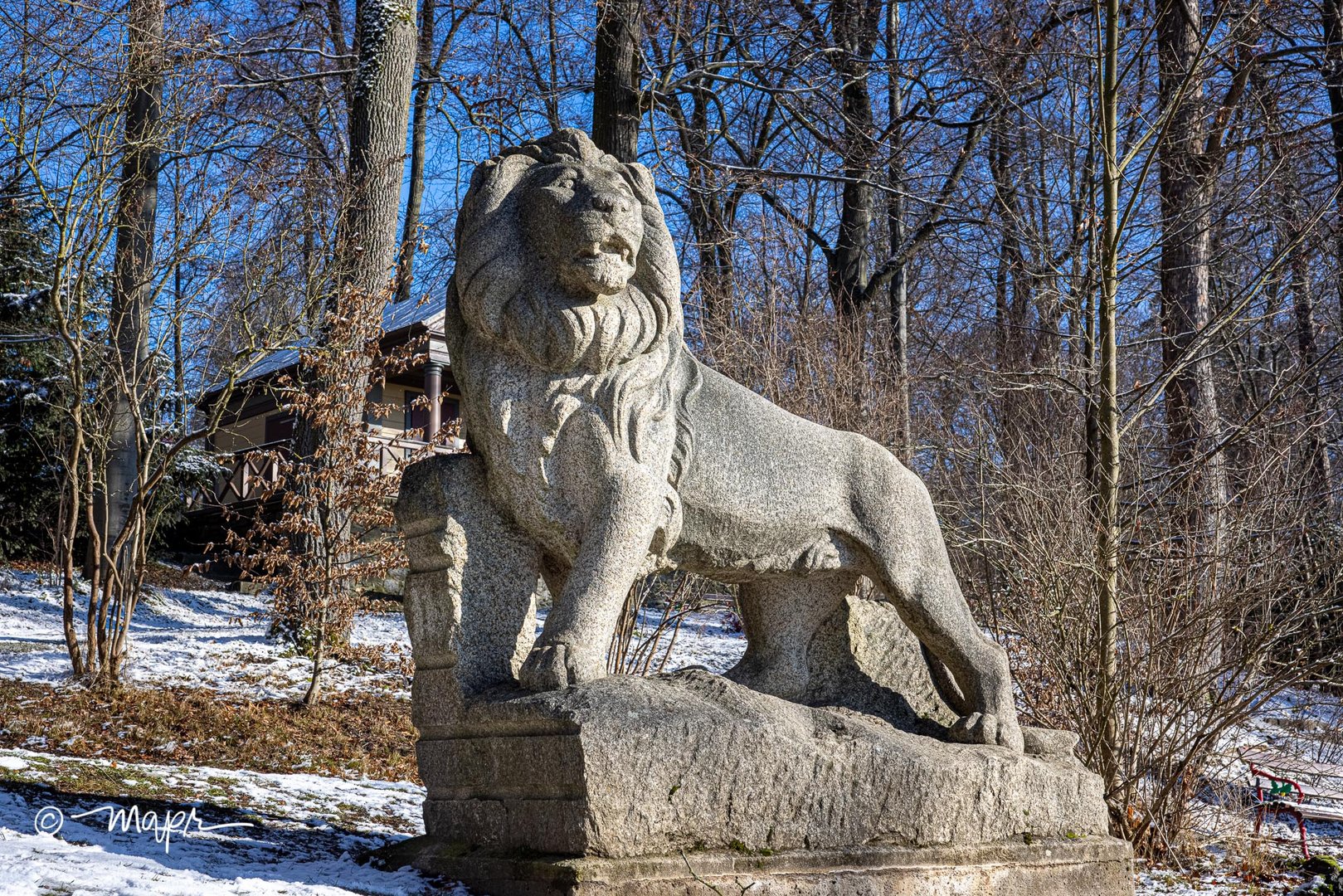 Löwe am Theresienstein