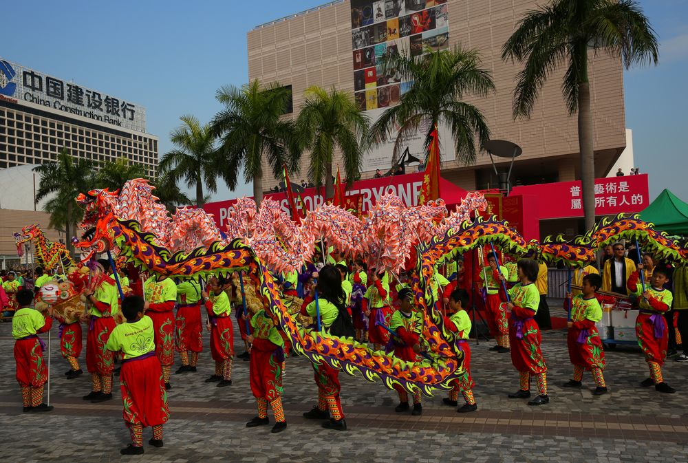 Löwen und Drachenfest, Hong Kong