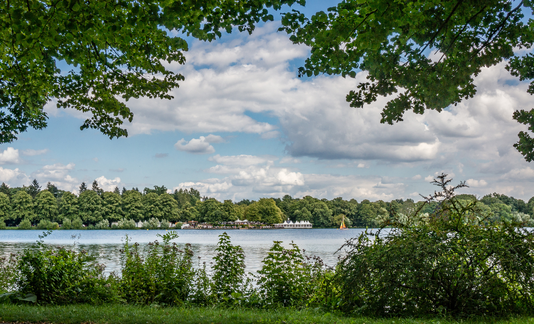 Löwenbastion I Maschseefest Hannover Foto & Bild wasser, teich