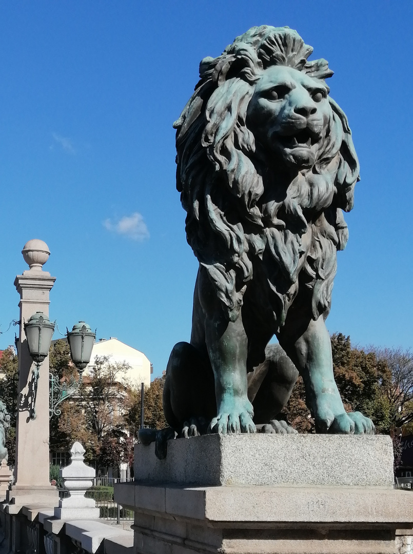 Löwenbrücke in Sofia, BG