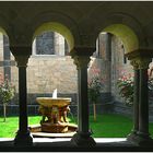 Löwenbrunnen im Paradies (Kloster Maria Laach)