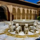 Löwenbrunnen in der Alhambra - Granada 