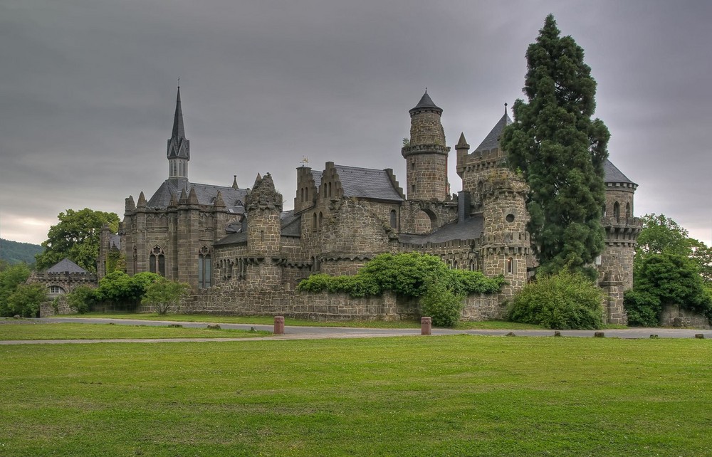 Löwenburg im Bergpark Wilhelmshöhe_Kassel