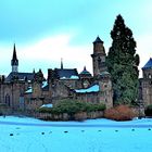 Löwenburg im Schnee