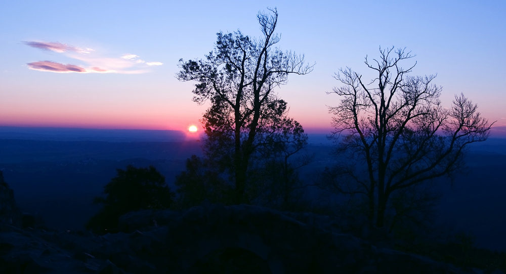 Löwenburg - Sonnenaufgang