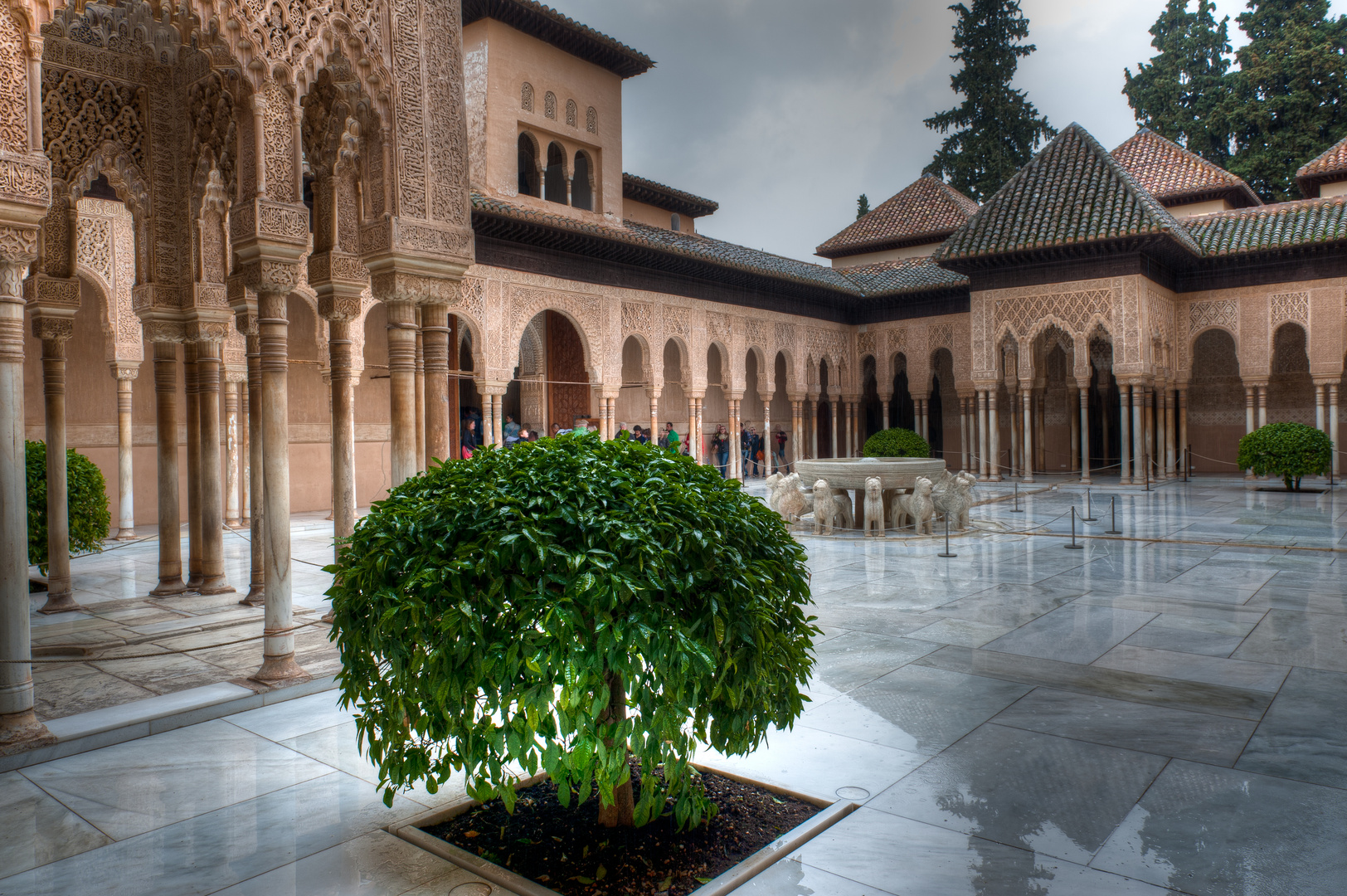 Löwenhof in der Alhambra