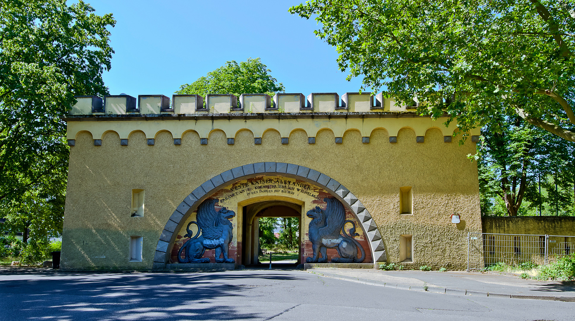 Löwentor auf der Karthause, Koblenz