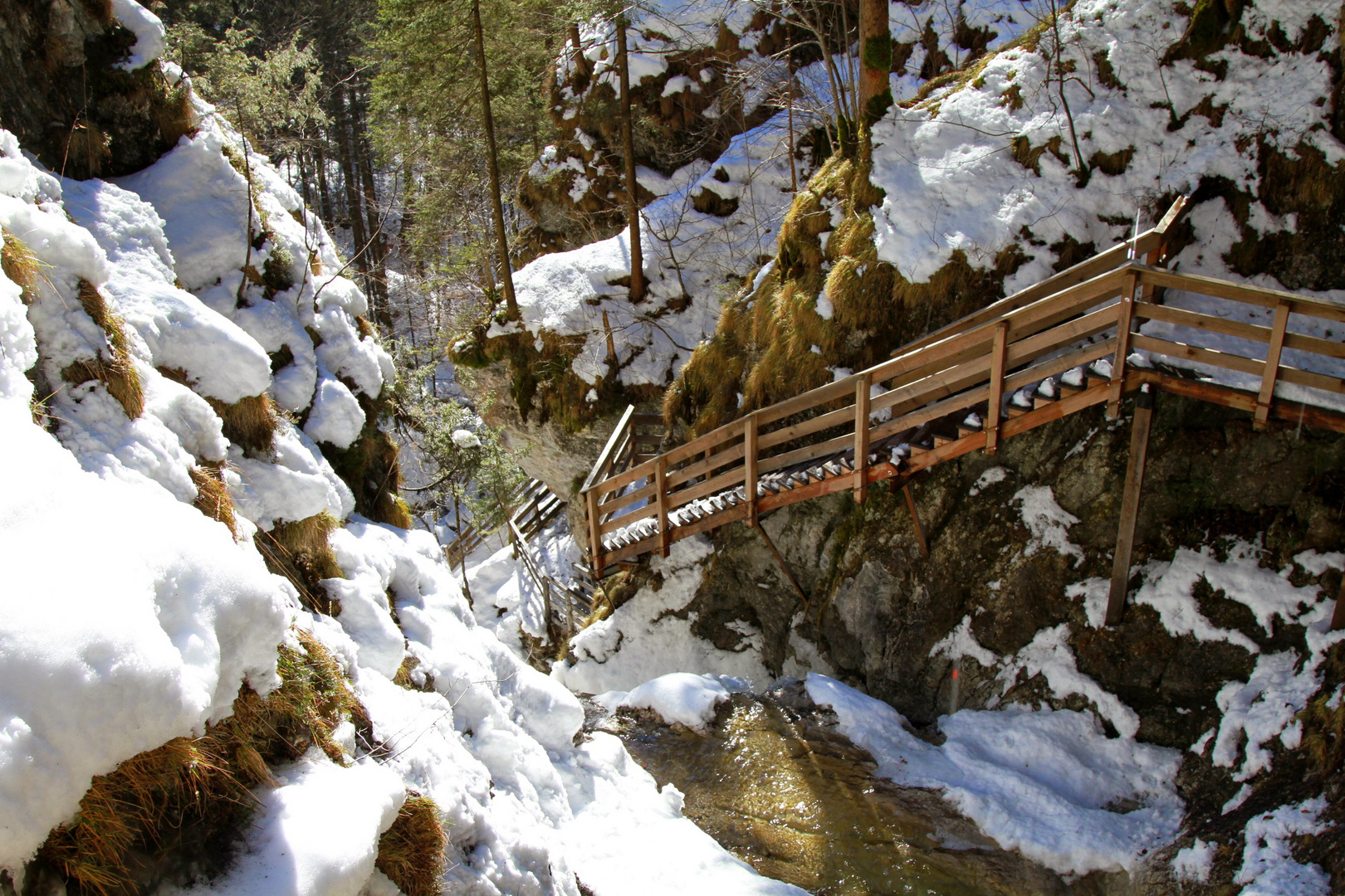 Lofer Sankt Martin Klamm Wanderung