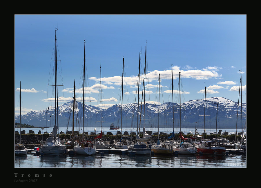 Lofoten 2007 - Tromsö Hafen