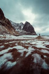 Lofoten #7078 - Kvalvika Beach