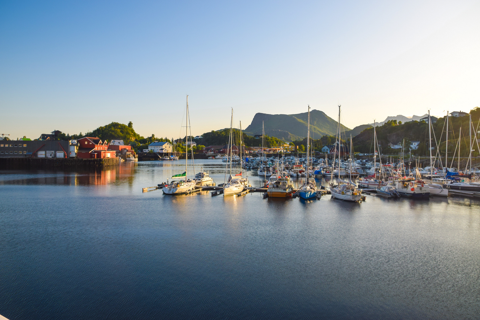 Lofoten abendstimmung