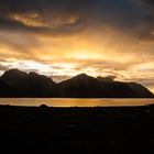 Lofoten bei Sonnenuntergang (Lofoten / Norwegen)
