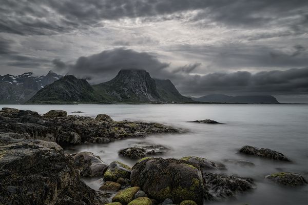 Lofoten - Blick in Richtung Flakstad