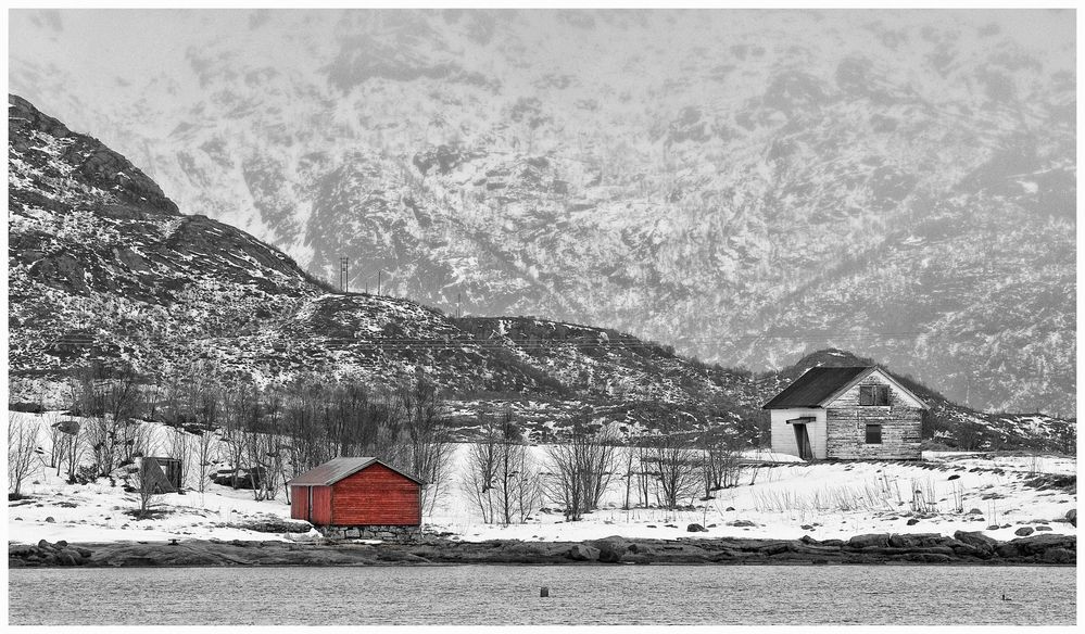 LOFOTEN - Ein roter Farbtupfer 