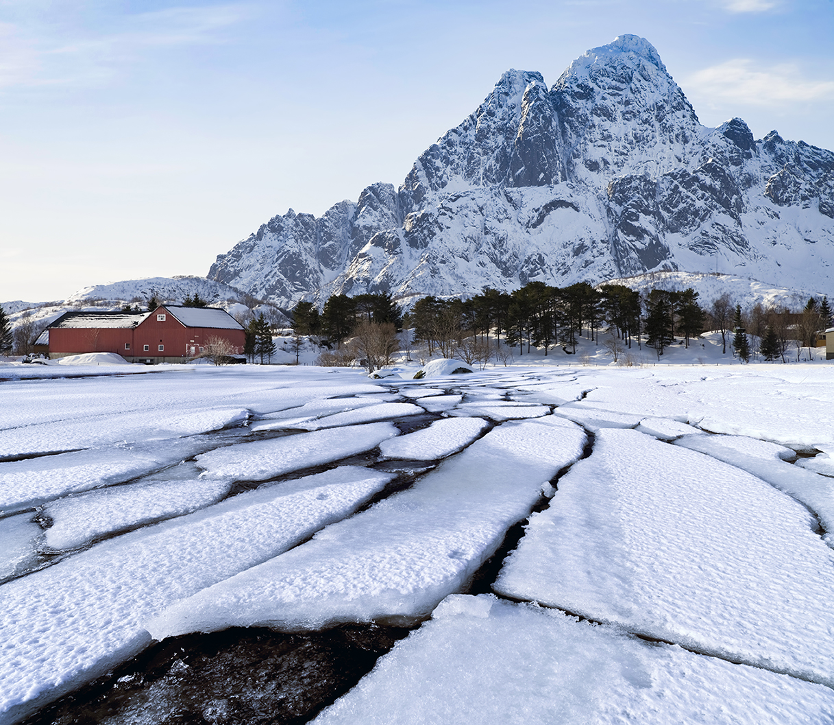 Lofoten Eisschollen