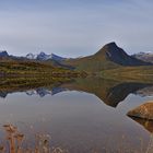 Lofoten - gezuckerter Nøkkvatnet 