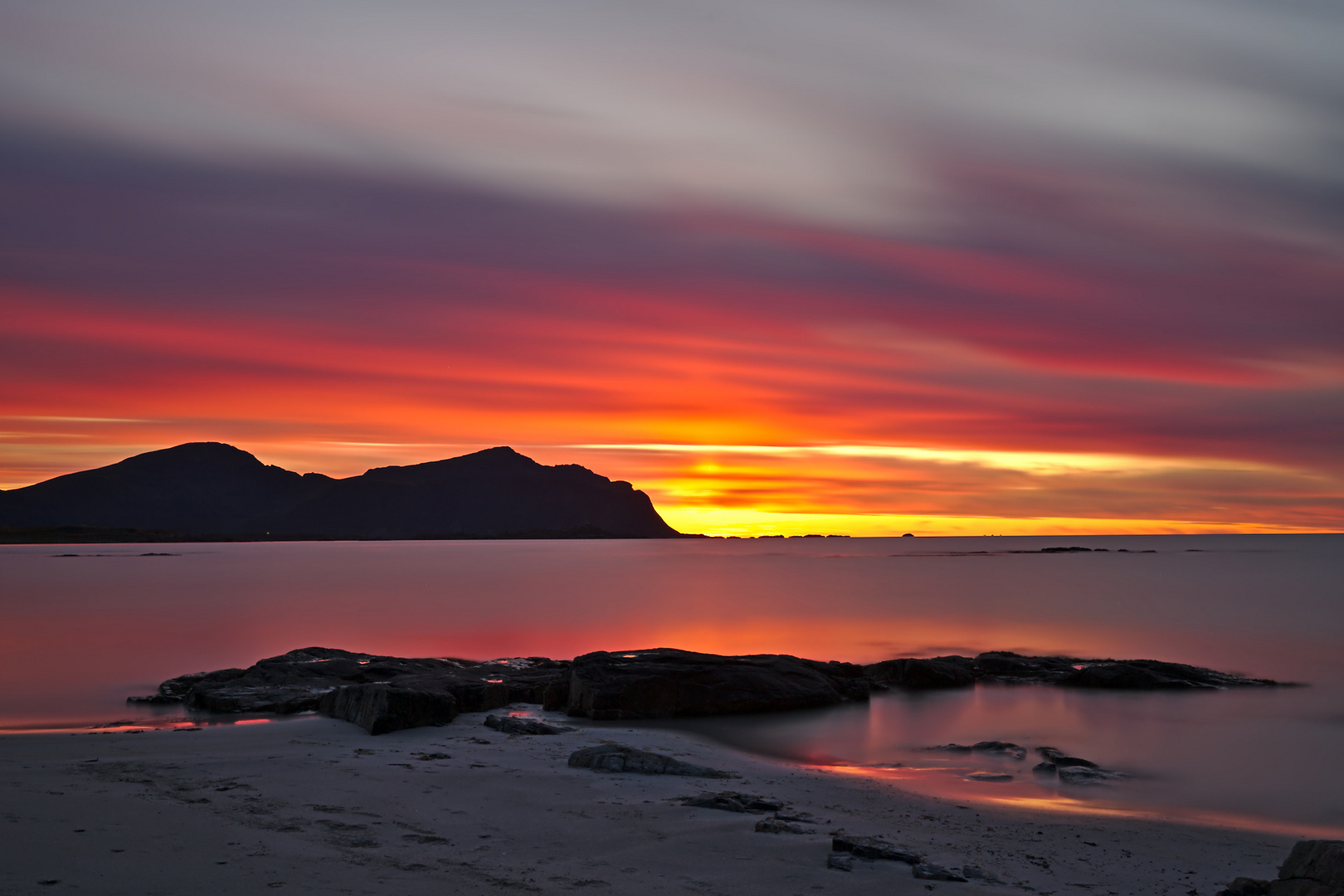 Lofoten - Glowing Clouds