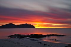 Lofoten - Glowing Clouds