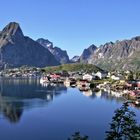 Lofoten im Abendlicht bei Reine