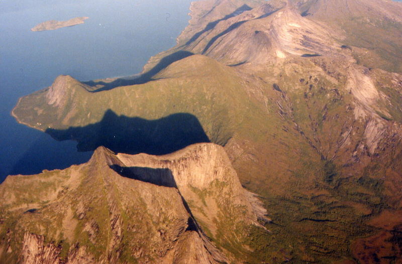 Lofoten im Landeanflug