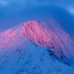 Lofoten im Winter – Letzter Lichtspot