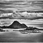 Lofoten in black and white