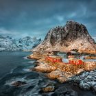 Lofoten, kurz vor Sonnenuntergang