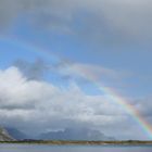 Lofoten mit Regenbogen