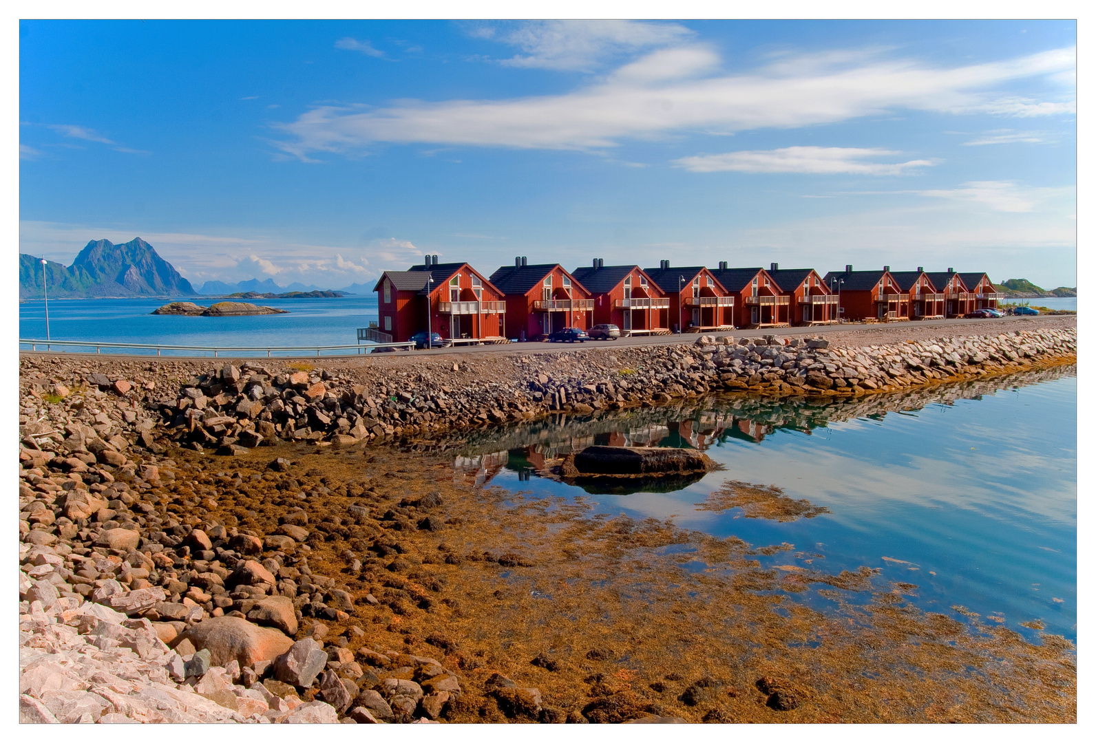 Lofoten - Morgen in Eisblau