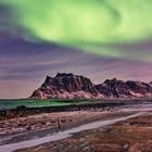 Lofoten - Morgenstunde mit Nordlichtern, by Dr. med. Daniel Talanow