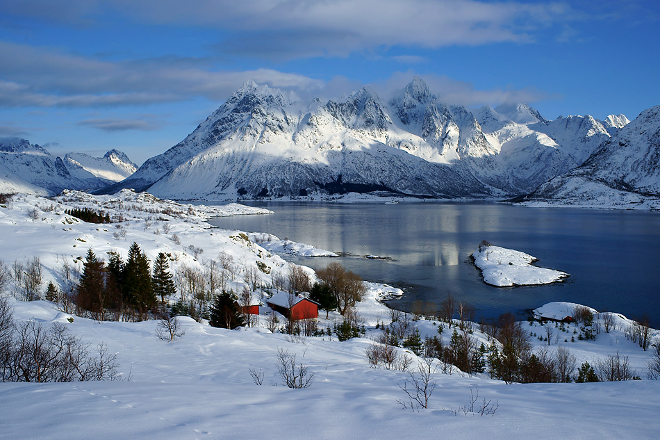 Lofoten (Norwegen) im Winter – Landschaftsimpression