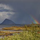 Lofoten - Regen + Sonne = Regenbogen