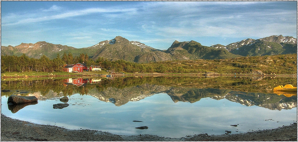 Lofoten ; Sandsletta-Campingplatz ( 10 Juli ) : Norwegenreise 2014