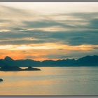 Lofoten: Sonnenaufgang über dem Festland
