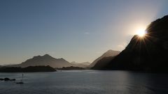 Lofoten-Sonnenuntergang