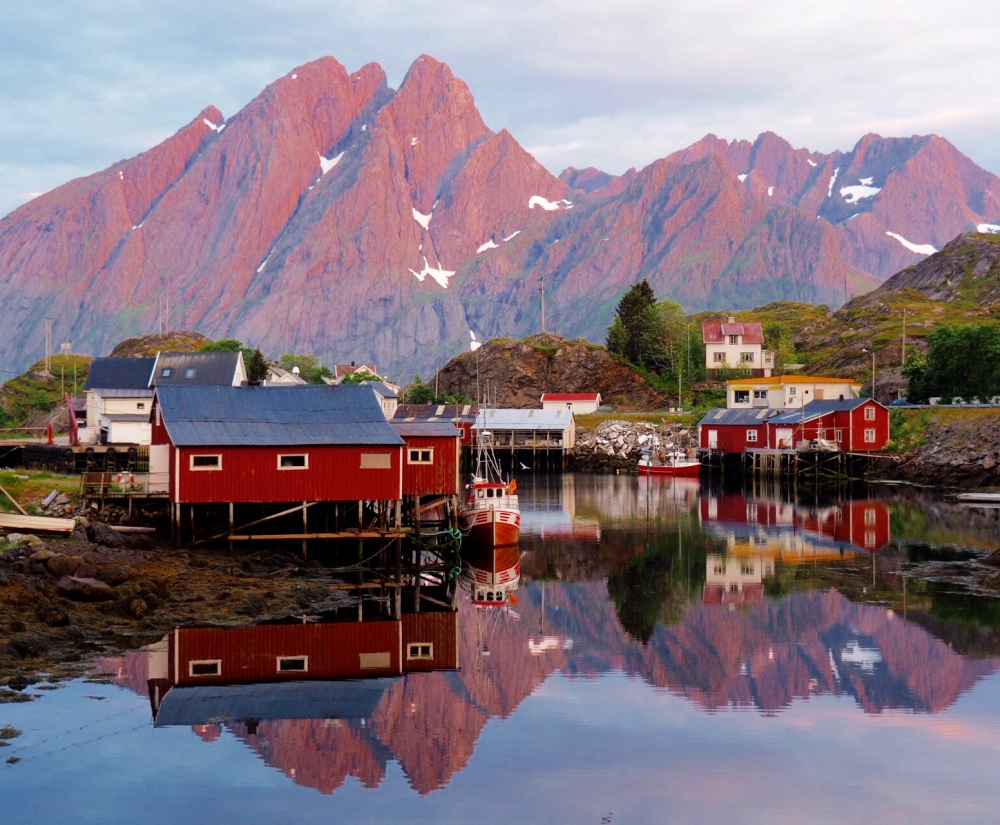 Lofoten um 2Uhr