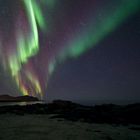 Lofoten - und auch auf der anderen Seite leuchtete es