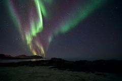 Lofoten - und auch auf der anderen Seite leuchtete es