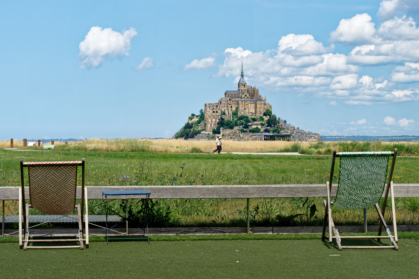 Logenplatz am Mont Saint Michel