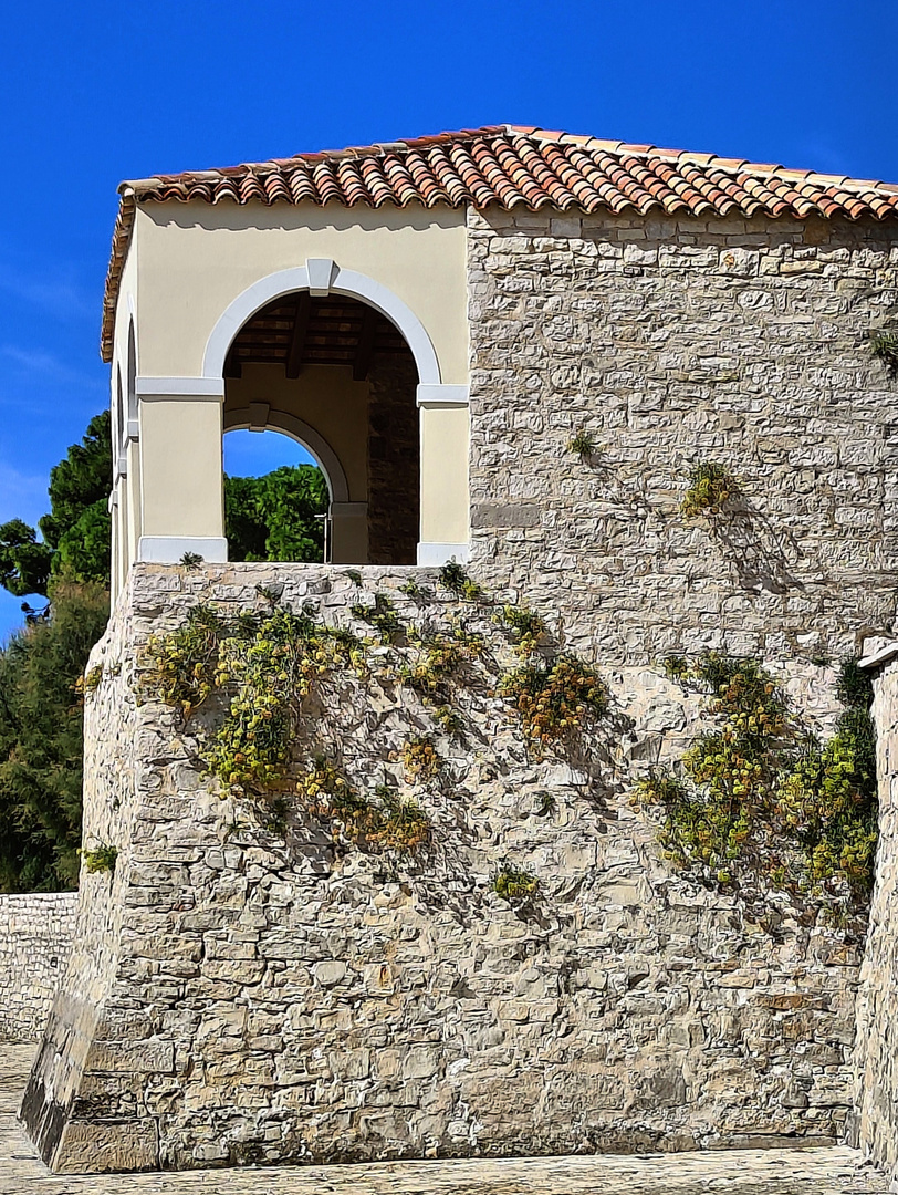 Loggia an der südlichen Stadtmauer