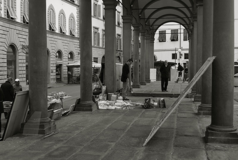 loggia del pesce, firenze