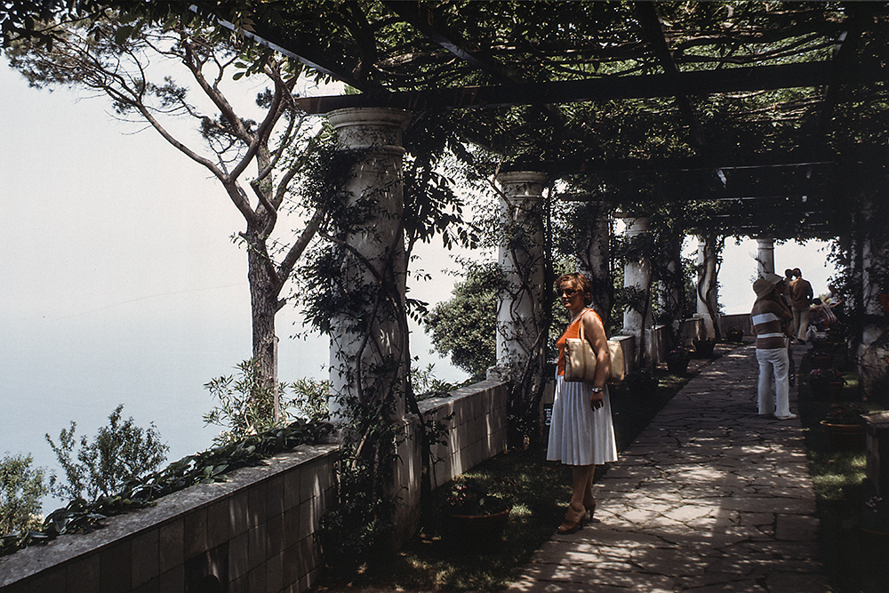 Loggia in der Villa San Michele